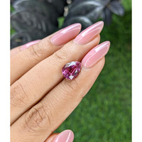 3.13 Ct. Purplish Pink Garnet from Ceylon (Sri Lanka) Life Style
