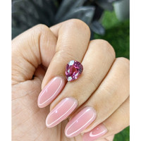 3.13 Ct. Purplish Pink Garnet from Ceylon (Sri Lanka) Life Style