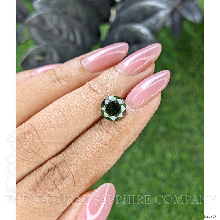 2.70 Ct. Green Zircon from Ceylon (Sri Lanka)
