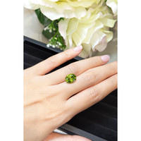3.97 Ct. Peridot from Pakistan Life Style