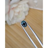 1.19 Ct. Greenish Blue Spinel from Ceylon (Sri Lanka) Life Style