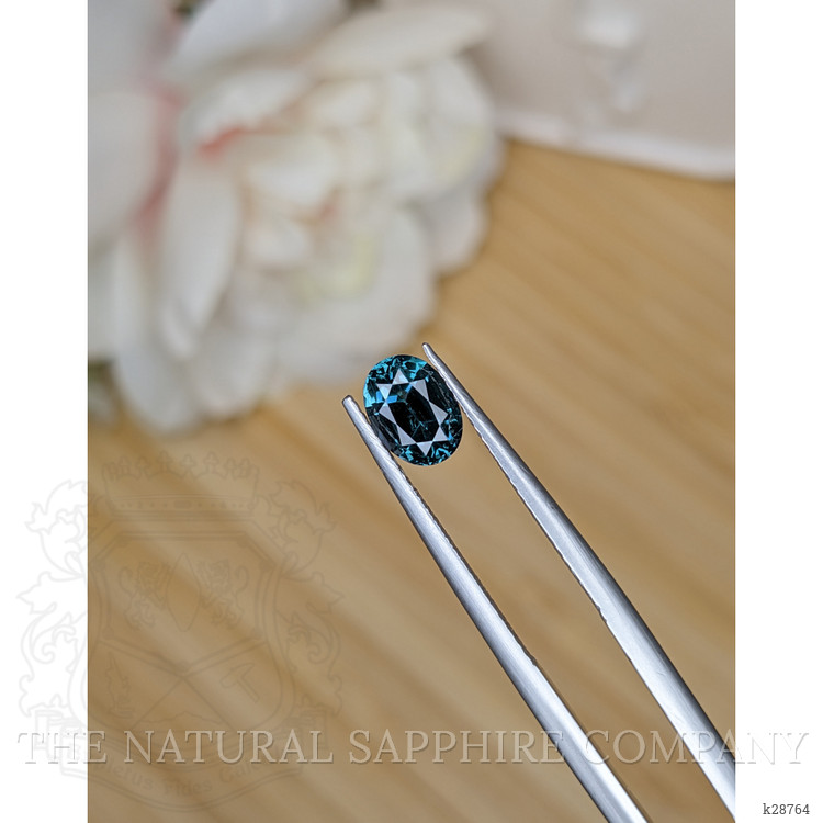 1.19 Ct. Greenish Blue Spinel from Ceylon (Sri Lanka)