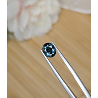 1.57 Ct. Greenish Blue Spinel from Ceylon (Sri Lanka) Life Style