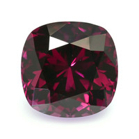 2.89 Ct. Purplish Red Garnet from Ceylon (Sri Lanka) Video