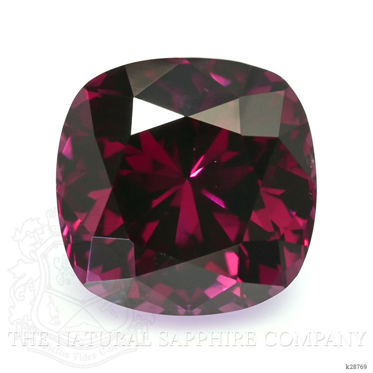 2.89 Ct. Purplish Red Garnet from Ceylon (Sri Lanka)
