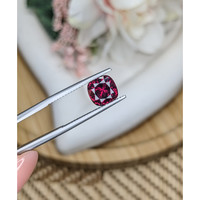 2.89 Ct. Purplish Red Garnet from Ceylon (Sri Lanka) Life Style