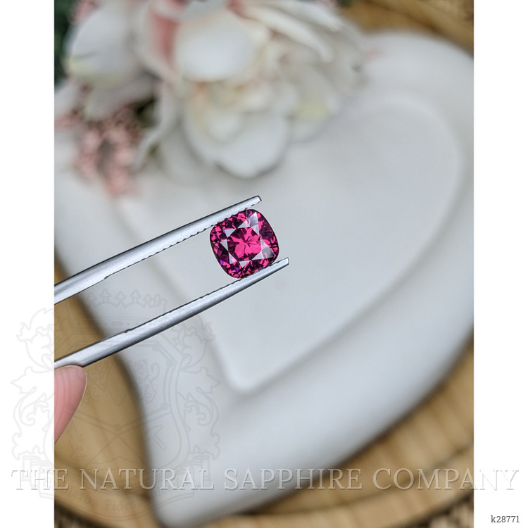 1.88 Ct. Pinkish Purple Garnet from Ceylon (Sri Lanka)