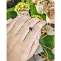 1.88 Ct. Pinkish Purple Garnet from Ceylon (Sri Lanka) Life Style