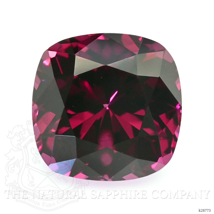 2.49 Ct. Purplish Red Garnet from Ceylon (Sri Lanka)