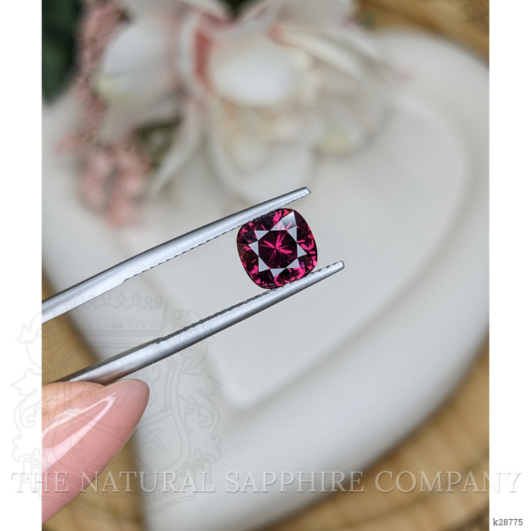 2.39 Ct. Purplish Red Garnet from Ceylon (Sri Lanka)
