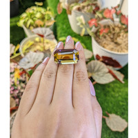 33.59 Ct. Bi Color Ametrine from Madagascar Life Style