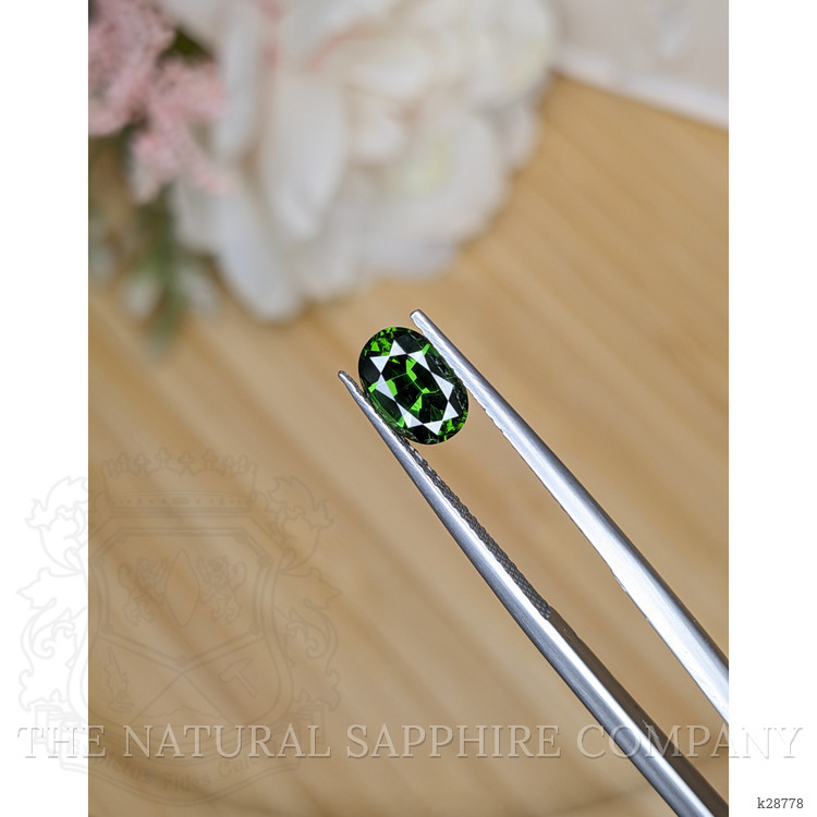 1.34 Ct. Green Zircon from Ceylon (Sri Lanka)