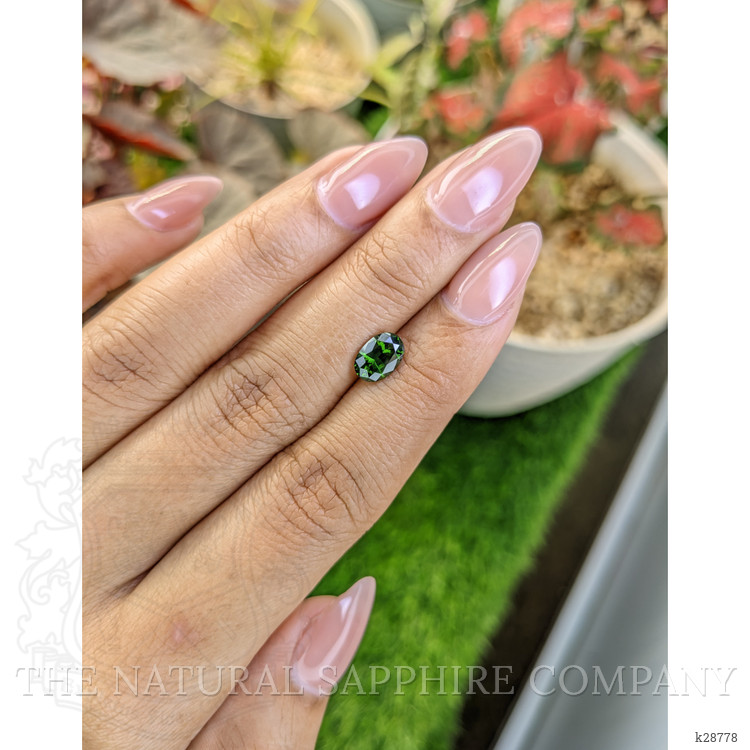 1.34 Ct. Green Zircon from Ceylon (Sri Lanka)