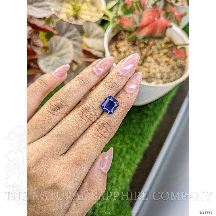 4.06 Ct. Purplish Blue Iolite from Tanzania