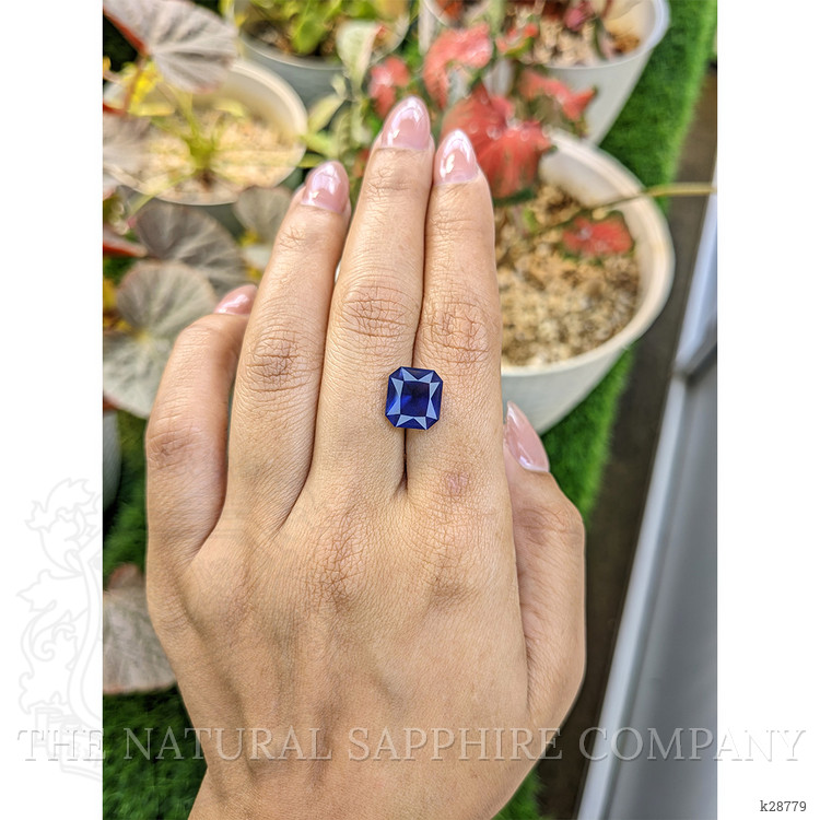 4.06 Ct. Purplish Blue Iolite from Tanzania