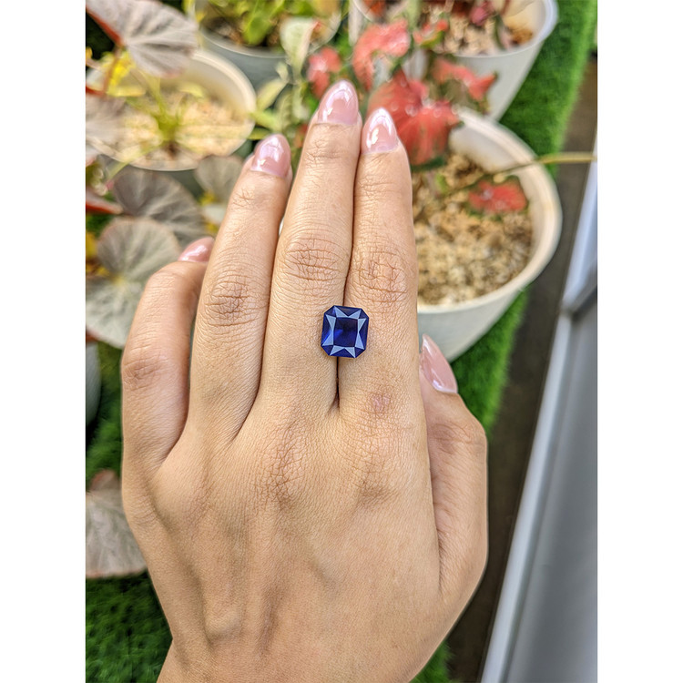 4.06 Ct. Purplish Blue Iolite from Tanzania