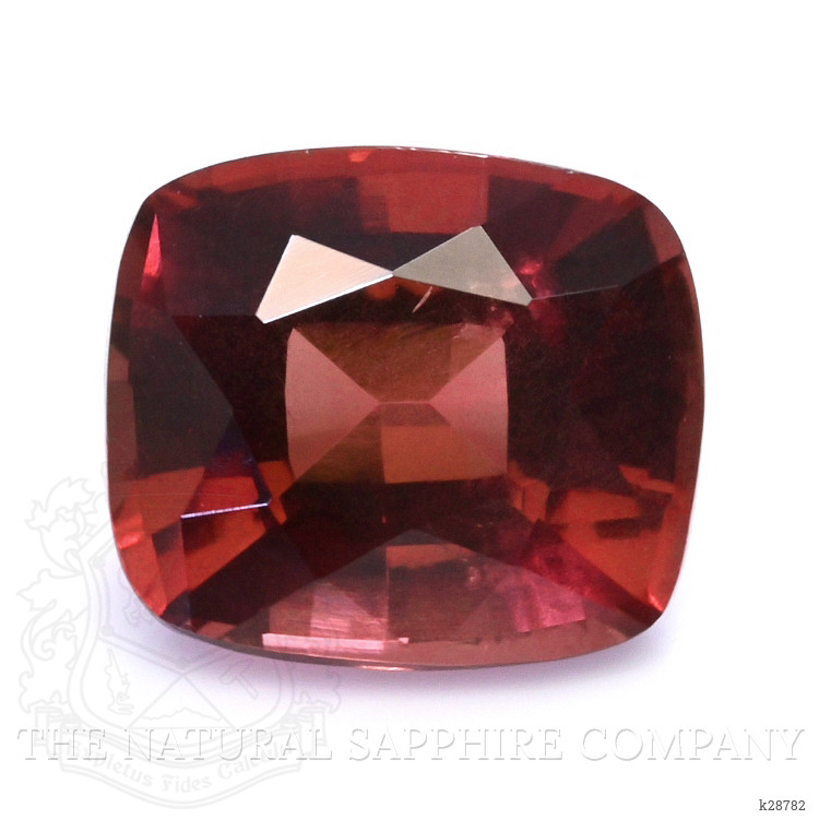 1.72 Ct. Orangish Red Almandine Garnet from Ceylon (Sri Lanka)
