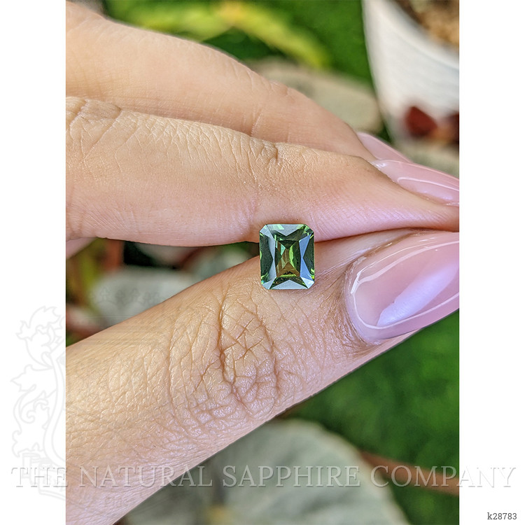 1.43 Ct. Green Zircon from Ceylon (Sri Lanka)