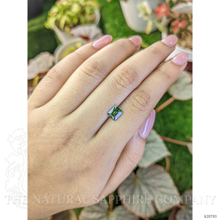 1.43 Ct. Green Zircon from Ceylon (Sri Lanka)