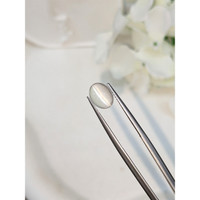 2.27 Ct. White Cabochon Moonstone from Ceylon (Sri Lanka) Life Style