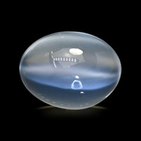 2.18 Ct. White Cabochon Moonstone from Ceylon (Sri Lanka) Video