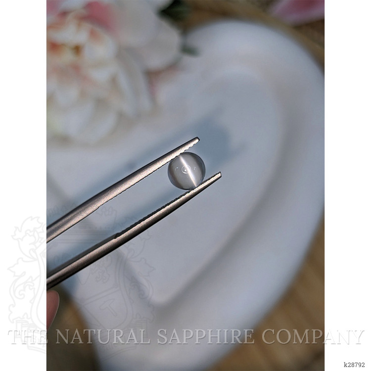 1.00 Ct. White Cabochon Moonstone from Ceylon (Sri Lanka)