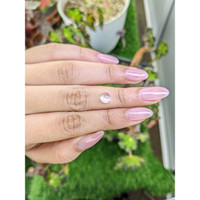 1.00 Ct. White Cabochon Moonstone from Ceylon (Sri Lanka) Life Style