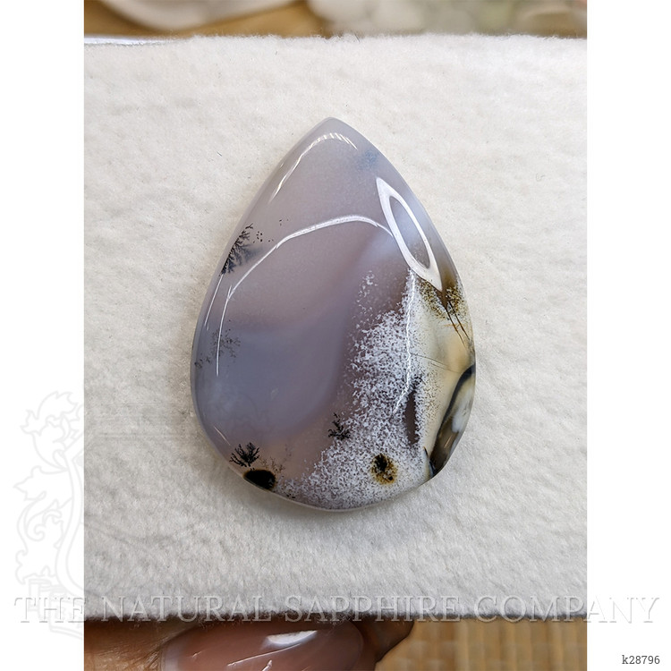 39.36 Ct. Multi Color Cabochon Agate from Madagascar