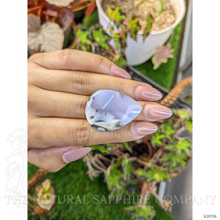 39.36 Ct. Multi Color Cabochon Agate from Madagascar