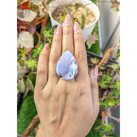 39.36 Ct. Multi Color Cabochon Agate from Madagascar Life Style