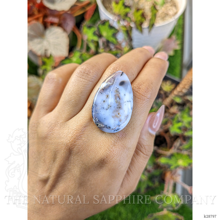 29.34 Ct. Multi Color Cabochon Agate from Madagascar