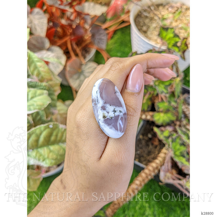 42.50 Ct. Multi Color Cabochon Agate from Madagascar
