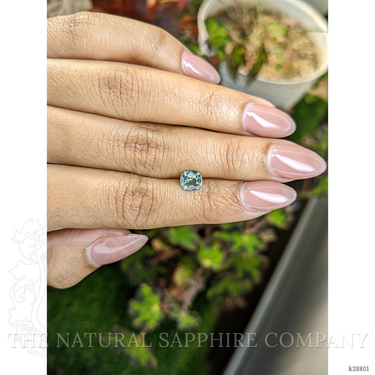 1.06 Ct. Green Zircon from Ceylon (Sri Lanka)