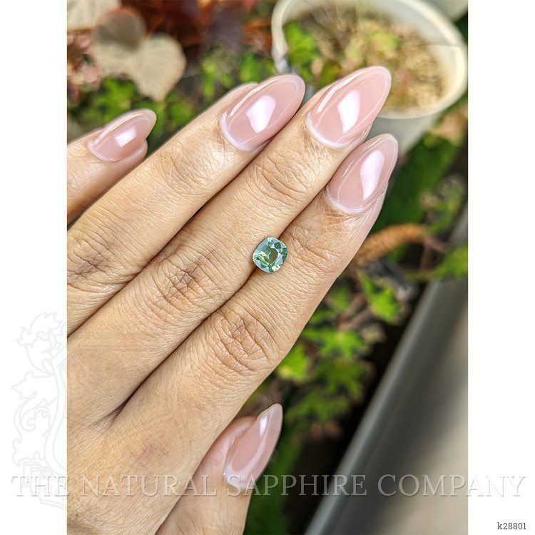 1.06 Ct. Green Zircon from Ceylon (Sri Lanka)