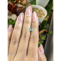 1.06 Ct. Green Zircon from Ceylon (Sri Lanka) Life Style