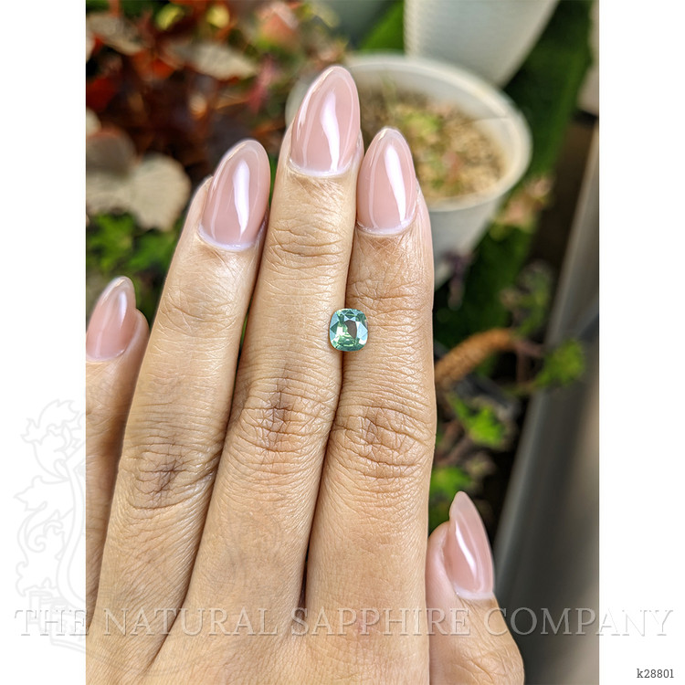 1.06 Ct. Green Zircon from Ceylon (Sri Lanka)