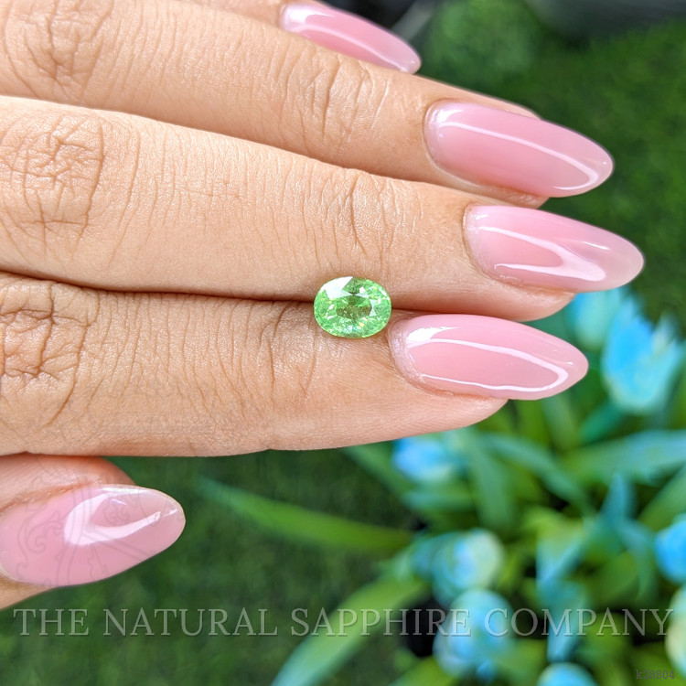1.12 Ct. Tsavorite Garnet from Tanzania