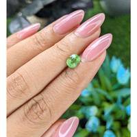 1.12 Ct. Tsavorite Garnet from Tanzania Life Style
