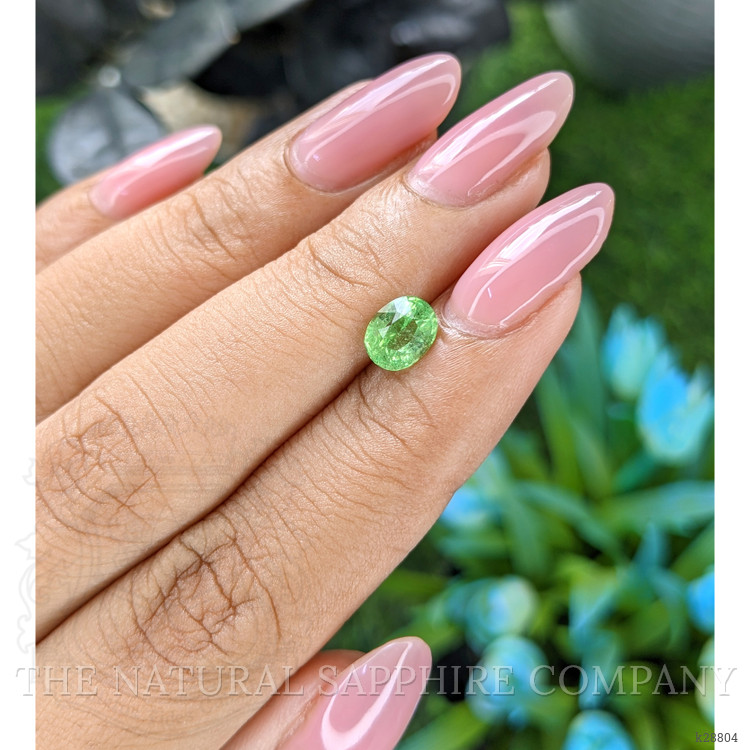 1.12 Ct. Tsavorite Garnet from Tanzania