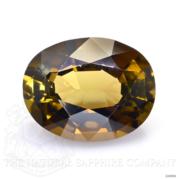 0.65 Ct. Yellowish Brown Zircon from Ceylon (Sri Lanka)