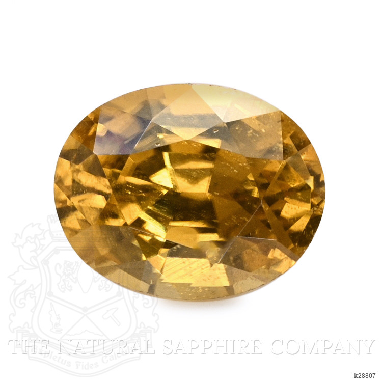 1.09 Ct. Brownish Yellow Zircon from Ceylon (Sri Lanka)