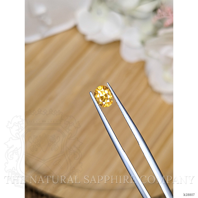 1.09 Ct. Brownish Yellow Zircon from Ceylon (Sri Lanka)