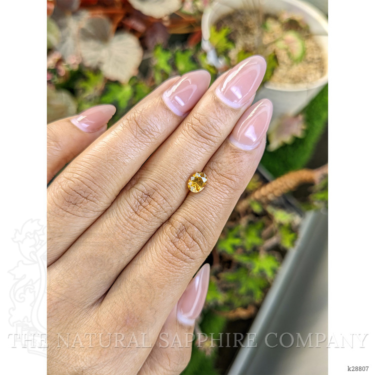 1.09 Ct. Brownish Yellow Zircon from Ceylon (Sri Lanka)
