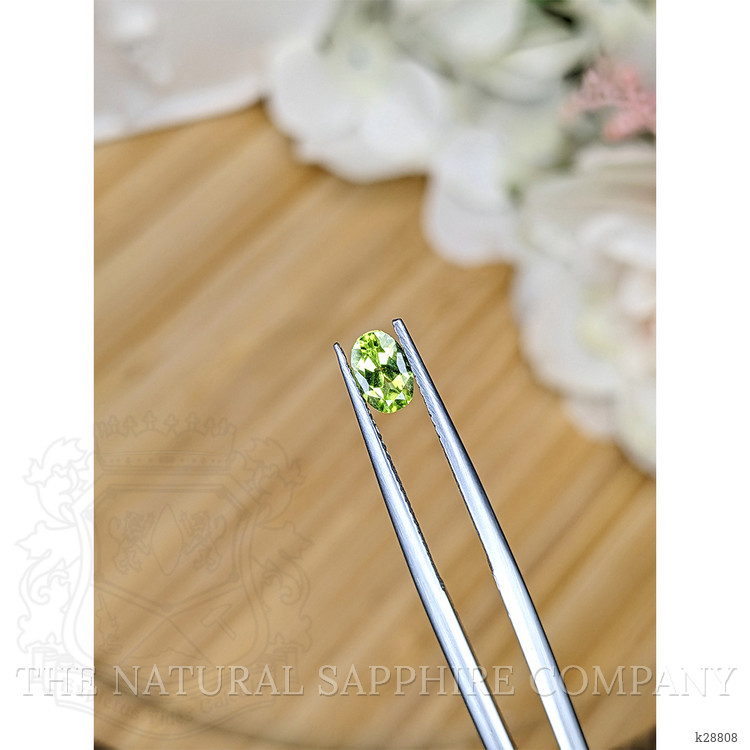 0.56 Ct. Green (Lime Green) Peridot from Pakistan