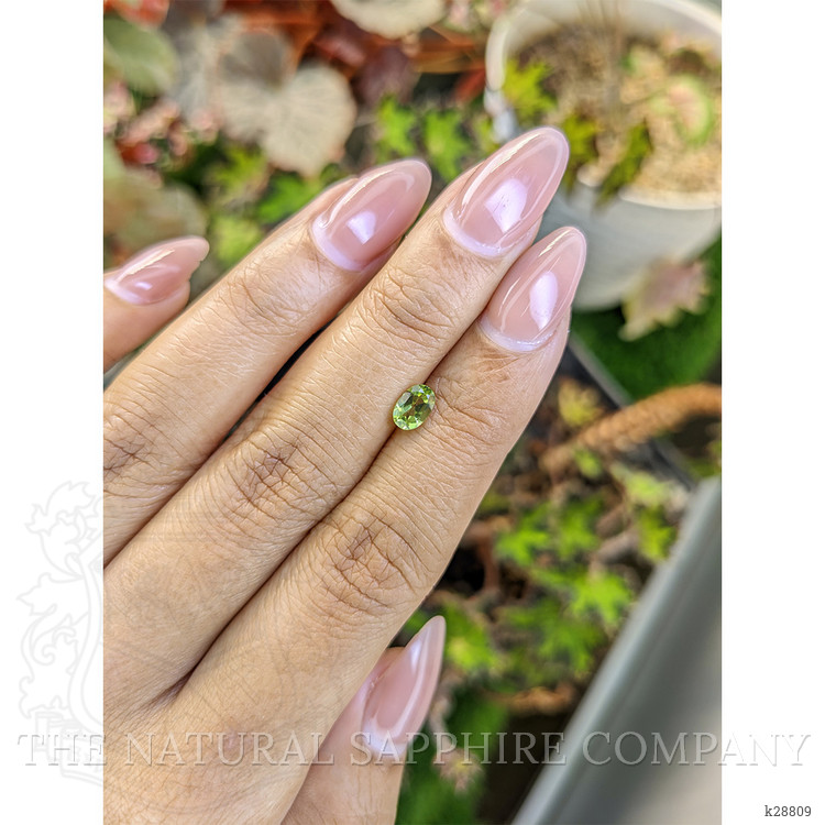 0.54 Ct. Yellowish Green Peridot from Pakistan