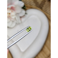 0.47 Ct. Yellowish Green Peridot from Pakistan Life Style