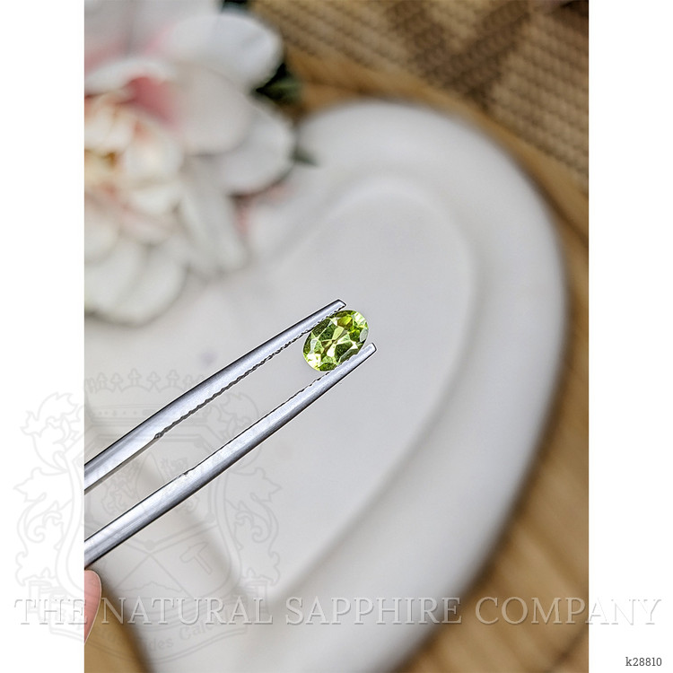 0.47 Ct. Yellowish Green Peridot from Pakistan