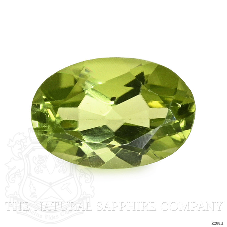 0.49 Ct. Yellowish Green Peridot from Pakistan