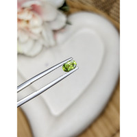 0.49 Ct. Yellowish Green Peridot from Pakistan Life Style