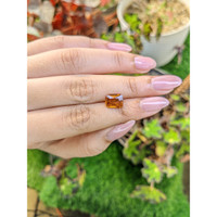 2.70 Ct. Orange Hessonite Garnet from Madagascar Life Style